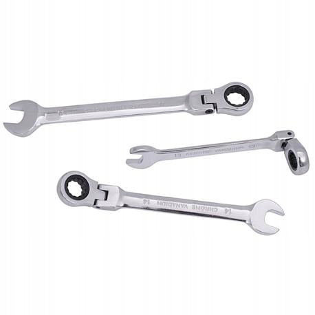 RATCHETING EYE WRENCHES BROKEN 6 PIECES XL-Tools Brand XL-Tools