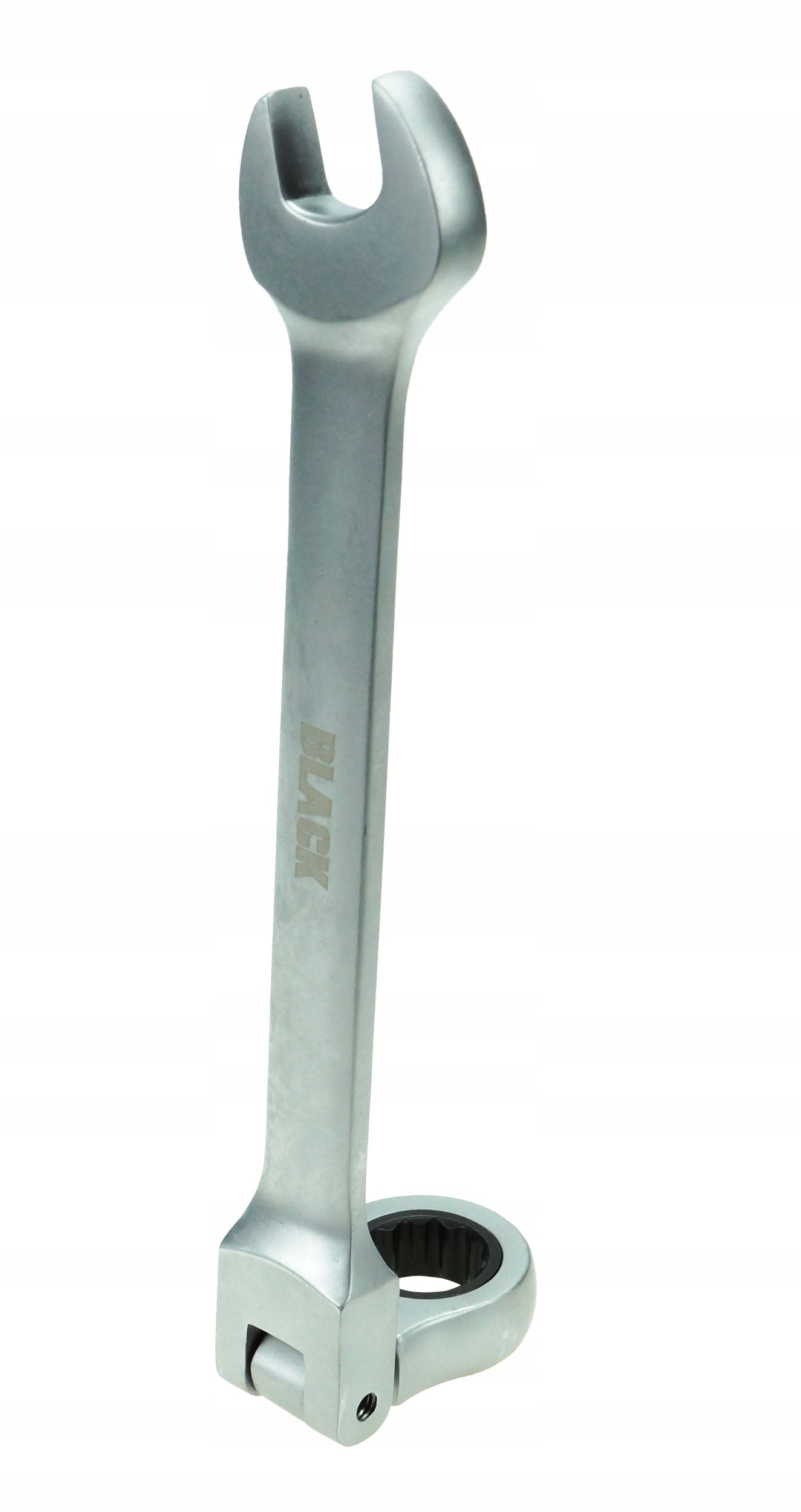 RATCHETING WRENCH 13MM ARTICULATED BLACK CRV Brand Black