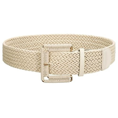 RATTAN STRAP BRAIDED BOHO FOR WOMEN WIDTH 5 CM SQUARE BUCKLE Brand no brand