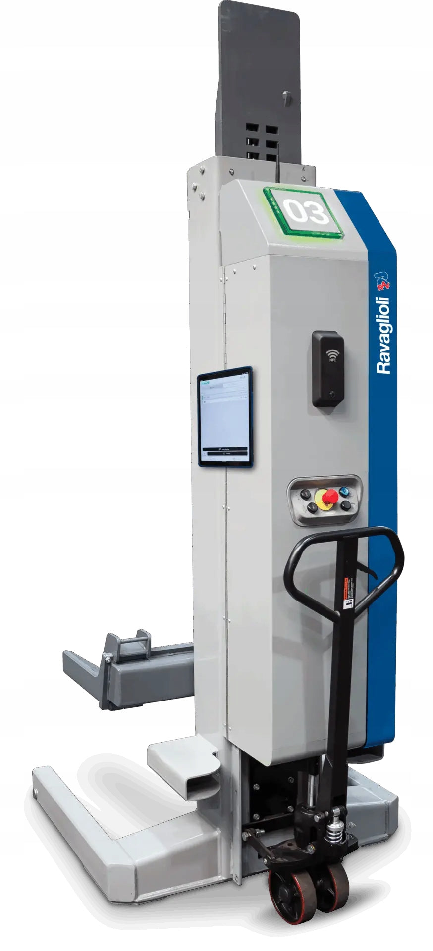 RAVAGLIOLI Alpha Series 8 x 7,5T electrohydraulic mobile speakers Manufacturer code Alpha 8-7.5