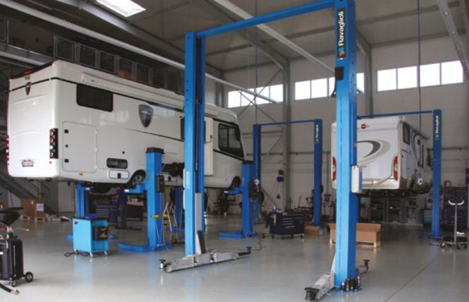 RAVAGLIOLI KPH370.70 LIKTA LIFT 2 COLUMN 7 TON BUS CONNECTED BY MOUNTAIN EAN (GTIN) 4057612814354