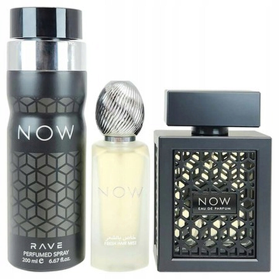RAVE NOW GIFTSET EDP 100ML+ 200ML+50ML gift set for men Brand no brand