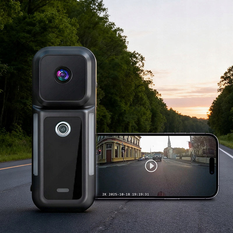 RAVEMEN NT301 rear lamp with 2K camera, wide angle, loop recording Model NT301
