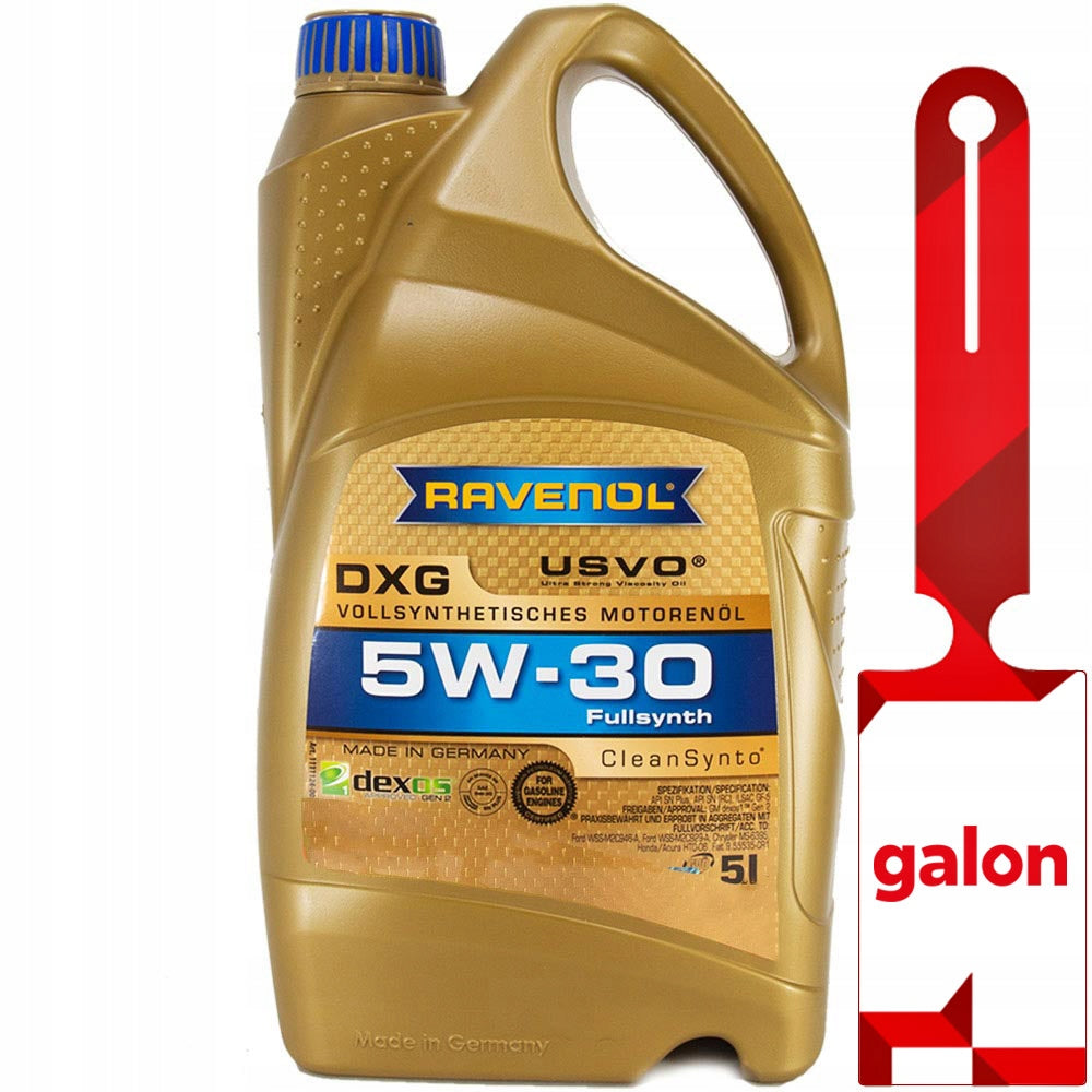RAVENOL DXG 5W30 CleanSynto USVO 5L - synthetic engine oil