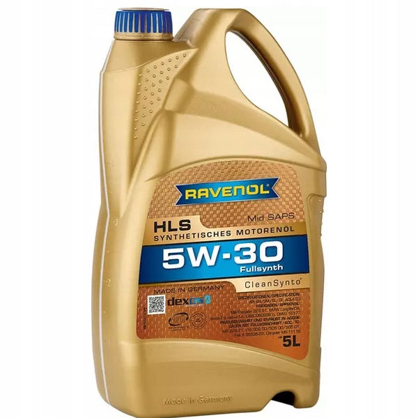 RAVENOL HLS Oil 5W30 CLEANSYNTO ACEA C3 5L kb
