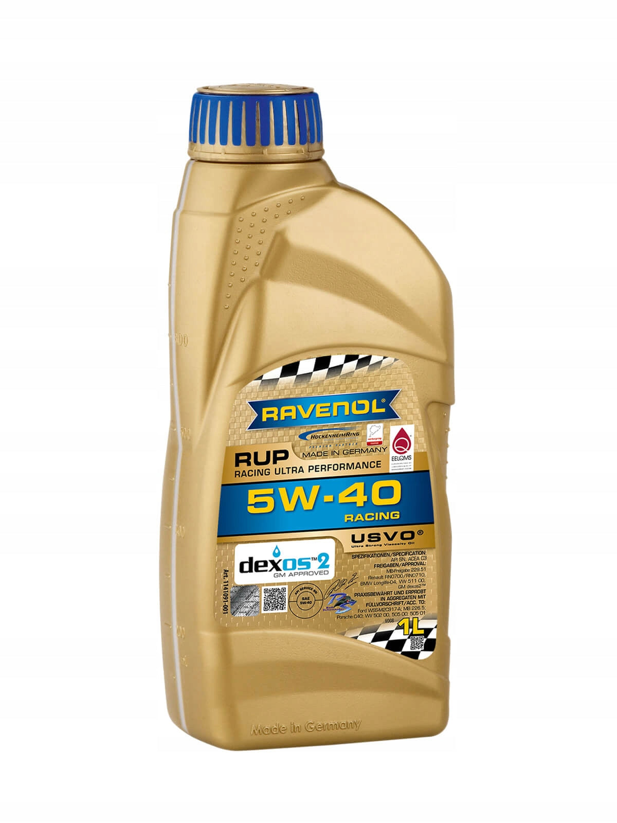 RAVENOL RUP RACING ULTRA PERFORMANCE 5W40 USVO 1L Manufacturer Ravenol