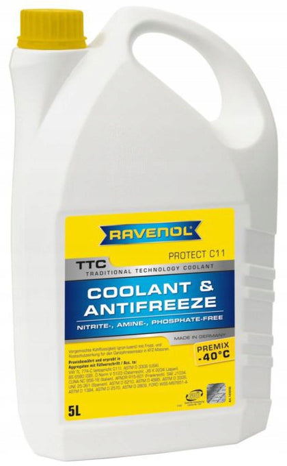Kühlmittel Ravenol TTC Protect C11 Premix -40°C, 5 L 