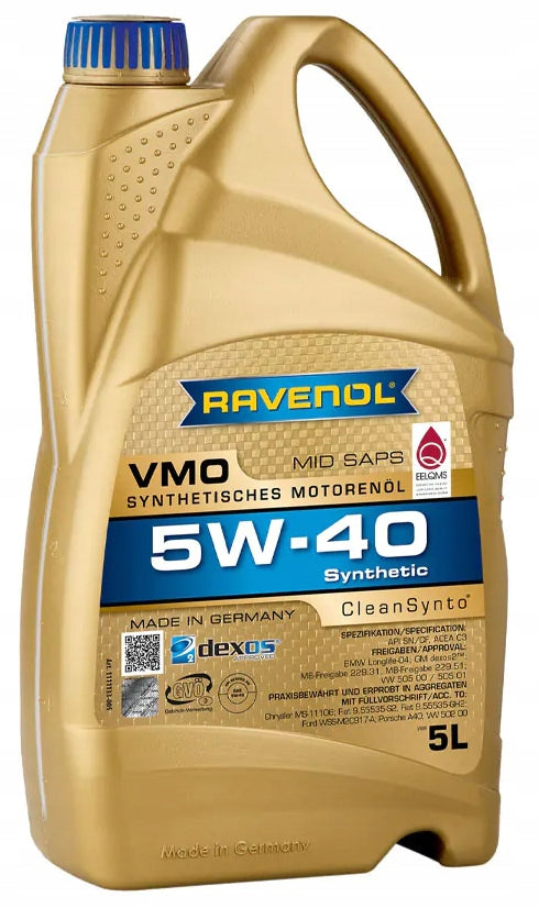 Motoröl Ravenol VMO 5W40, 1L 