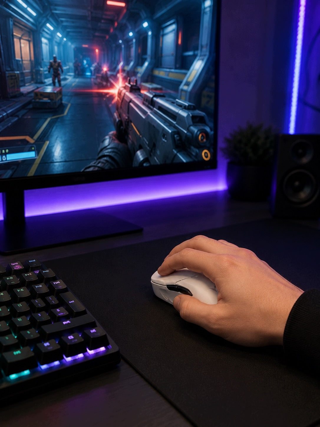 RAVPOO VT9 PRO 4K WIRED/WIRELESS GAMING MOUSE