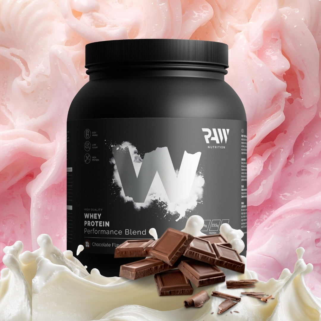 RAW NUTRITION WHEY PROTEIN BLEND WPC 900g PROTEIN WPC CONCENTRATE - CHOCOLATE Manufacturer code Whey Protein WPC 80