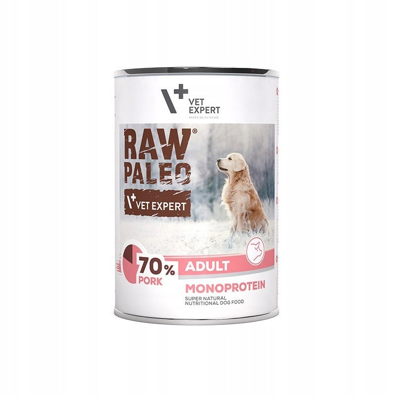 RAW PALEO ADULT DOG PORK 400g pork