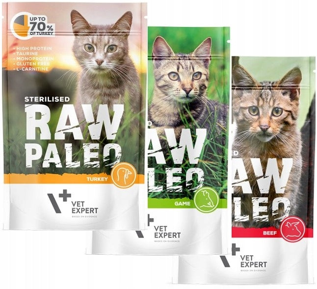 RAW PALEO Kitten Game sachet 100g game Brand Raw Paleo