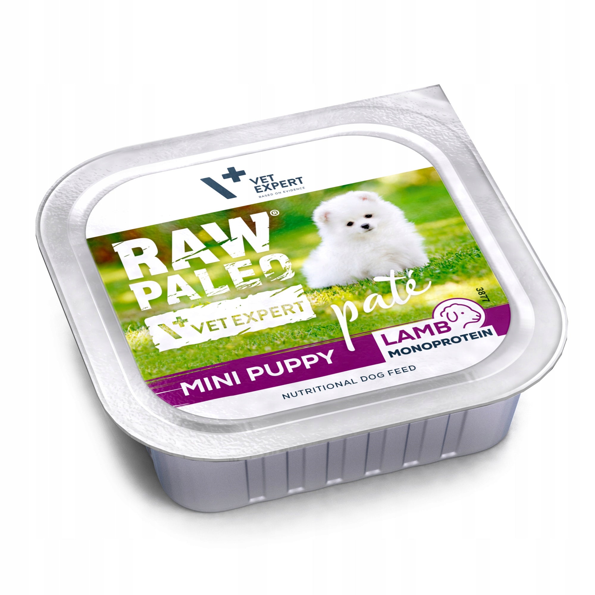 RAW PALEO LAMB PATE MINI PUPPY 12x150g - puppy pate - lamb EAN (GTIN) 5902414215375