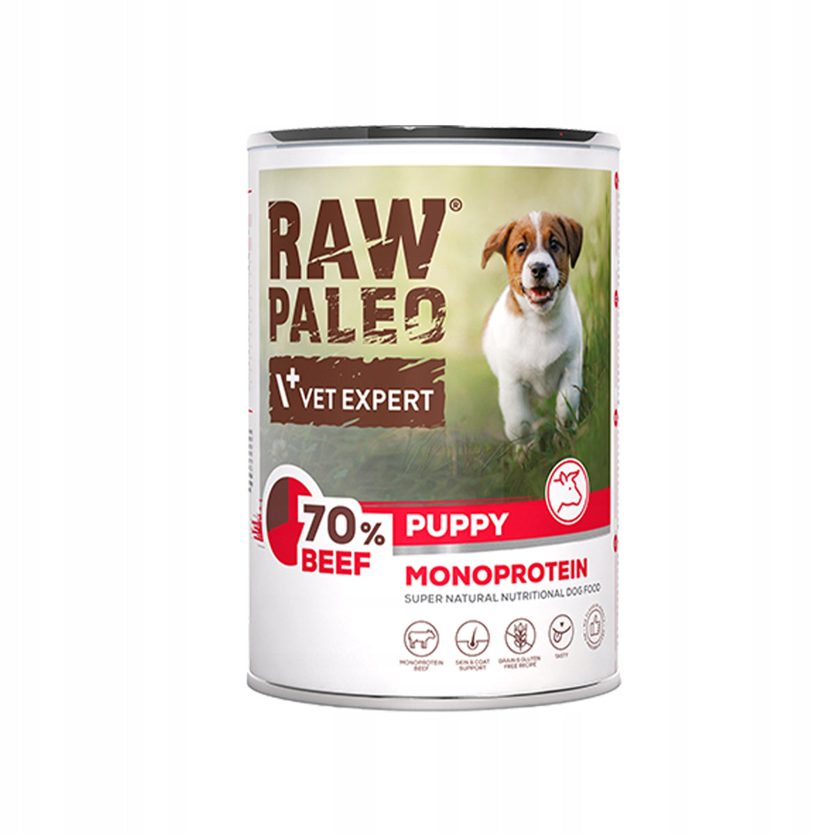 RAW PALEO mix wet food PREMIUM puppy 9x400g+FREEBIE Manufacturer code RPMIXPUP400X9