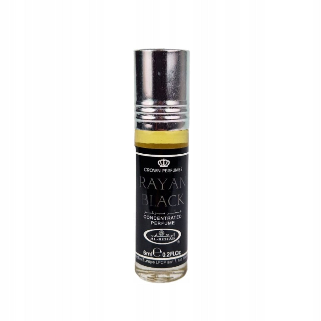 RAYAN BLACK Perfume in CPO Oil 6 ml | Al Rehab Manufacturer code 6291110104113