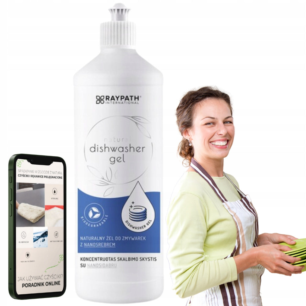RAYPATH DISHWASHER GEL WITH NANOSILVER ANTIBACTERIAL DISHWASHER UNIVERSE 500ml