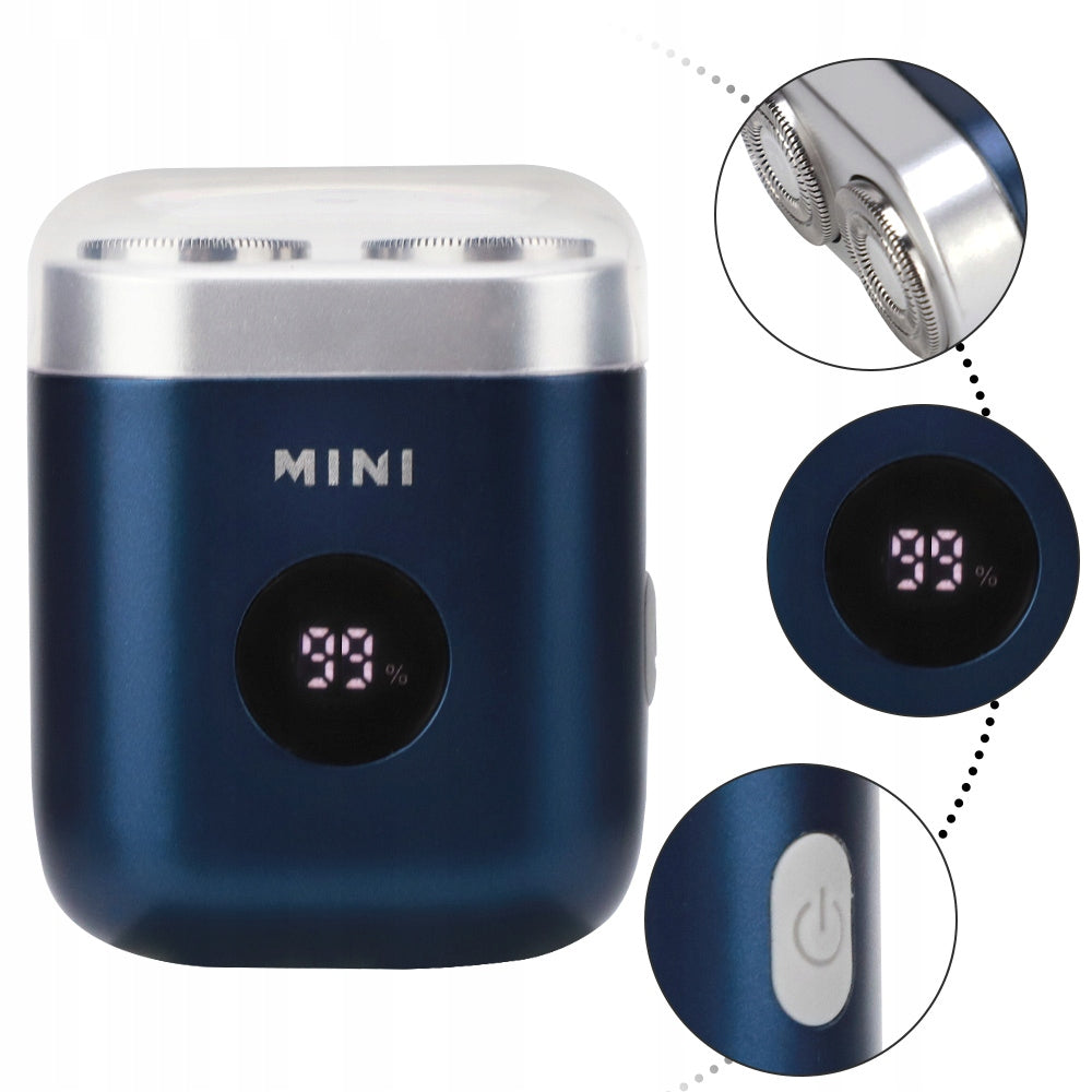 RAZOR WITH USB 3D WATERPROOF WITH 7200RPM MOTOR Dominant color blue