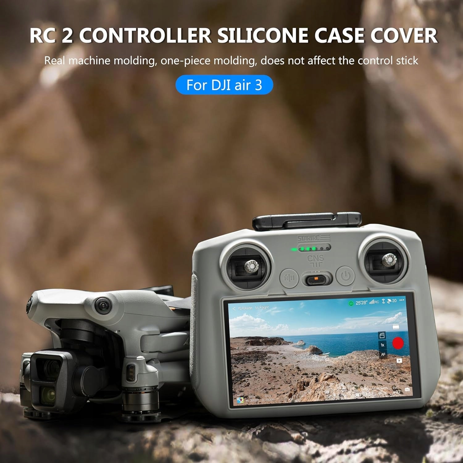 RC 2 SILICONE COVER CASE FOR DJI MINI 5 PRO/MINI 4 PRO/AIR 3S RC2 PROTECTOR EAN (GTIN) 784853196973