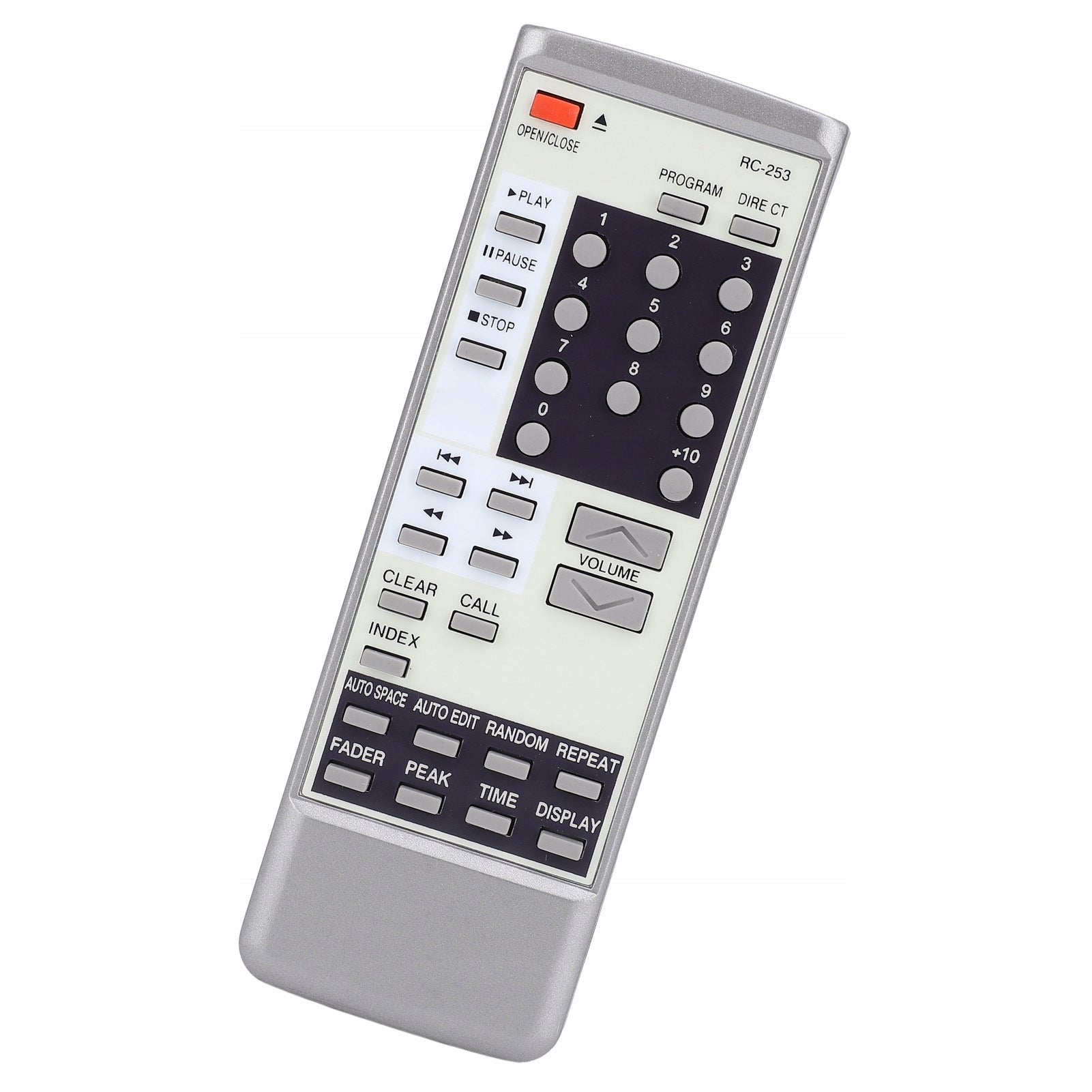 RC 253 REPLACEMENT REMOTE CONTROL FOR DCD1560 DCD1450AR VK