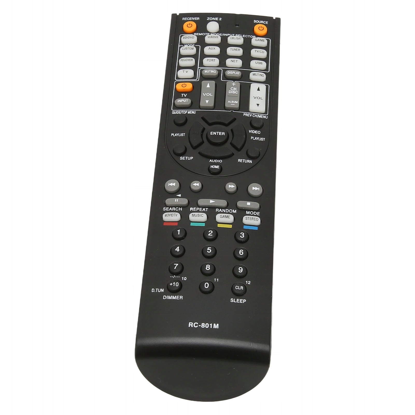 RC 801M, Pairing free remote AV controller receiver remote os Brand no brand