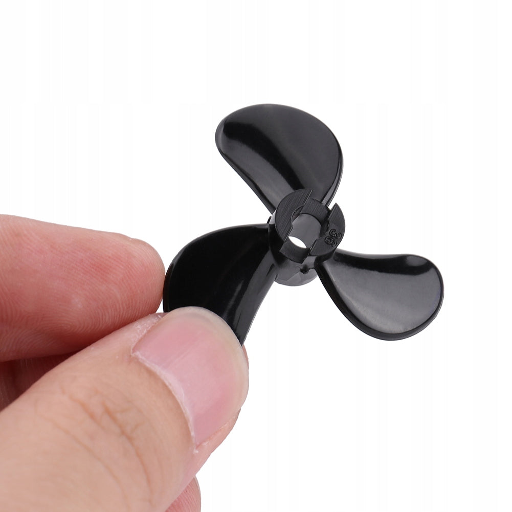 RC BOAT OUTBOARD PROPELLER DRIVE SCREW - BLACK Brand no brand