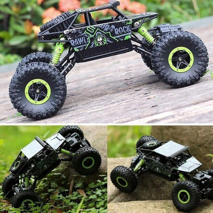 RC Car Remote Controlled Off-Road Large Wheels 2 Motors 2 Batteries Packaging status original