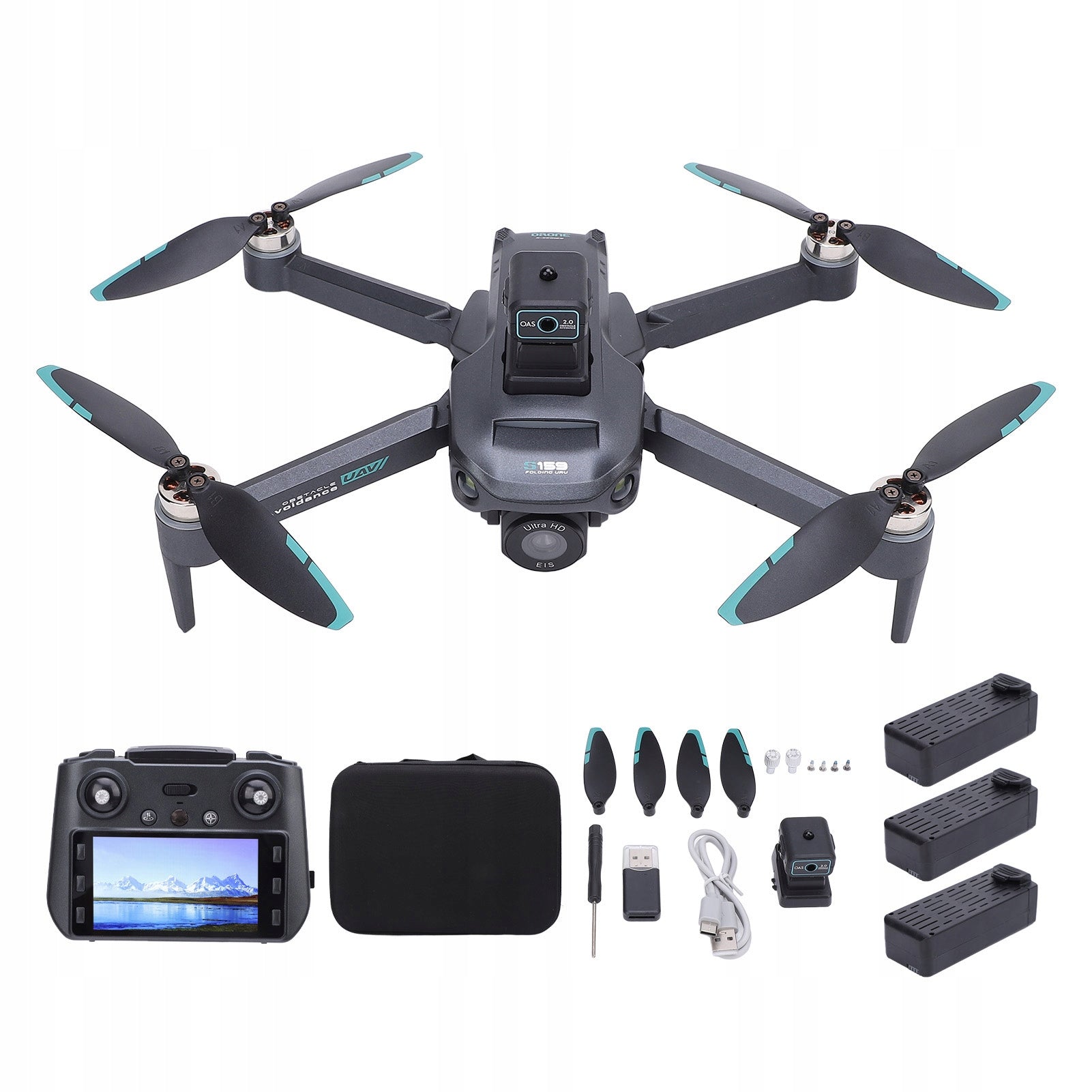 RC Drone with Dual HD 5G Cameras Wireless FX Avoidance