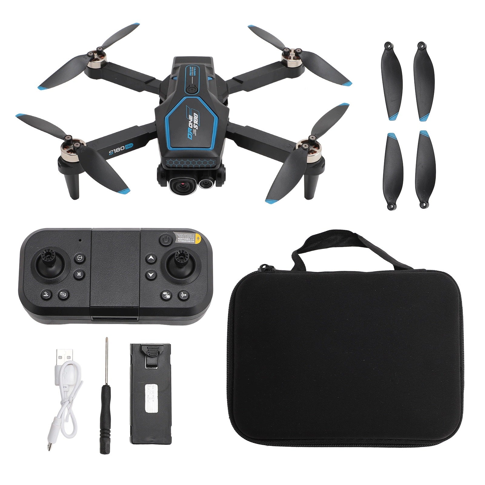 RC Drones Professional 8K HD ESC Camera 4 Sides QF Obstacle Avoidance Brand no brand