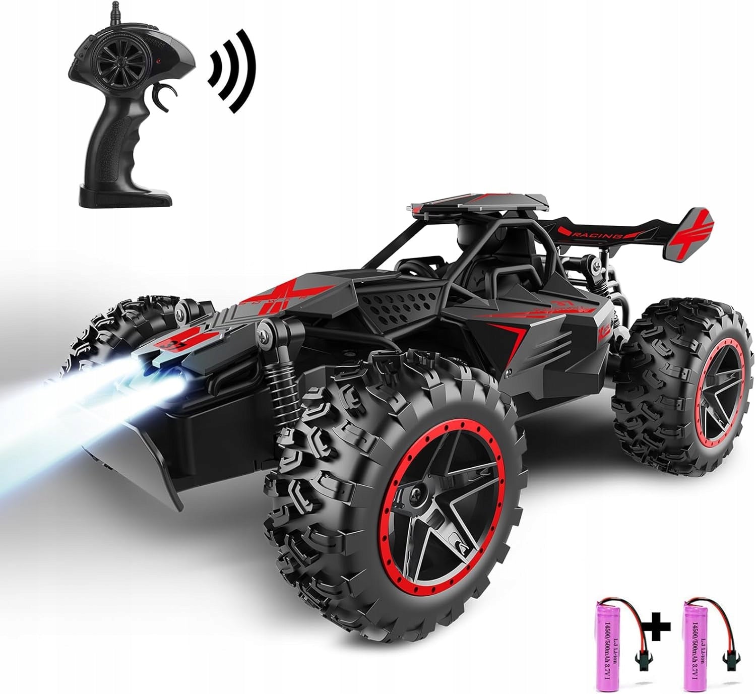 RC REMOTE CONTROLLED CAR RWD For Drift 2X BATTERY + LED Packaging status original