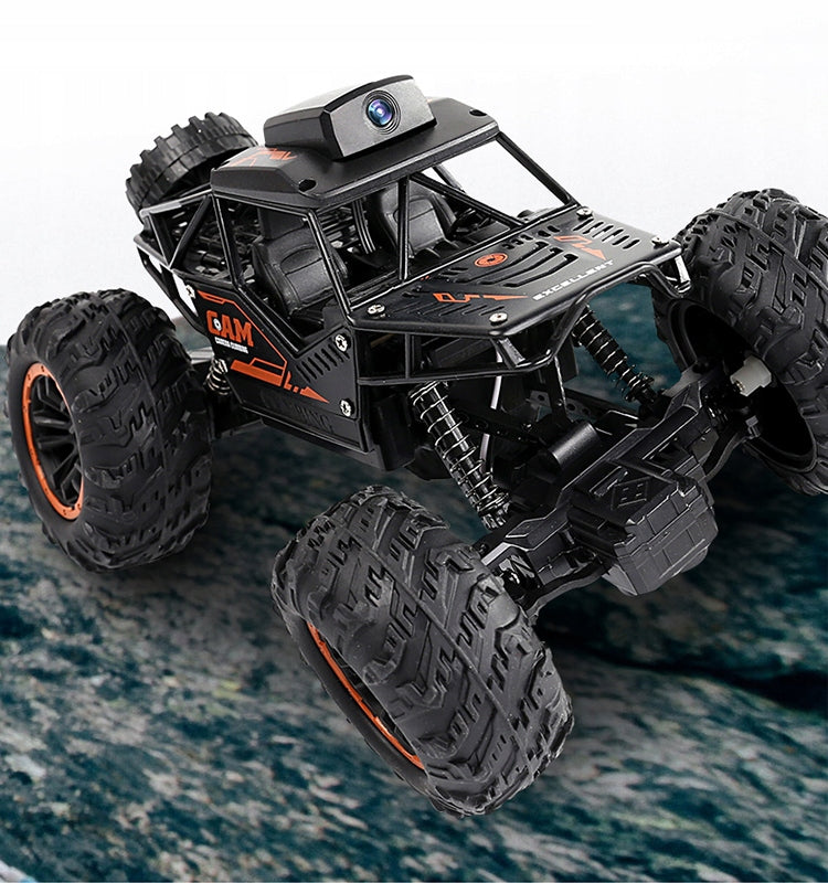 RC ROCK CRAWLER CAR FOR REMOTE CONTROL 2.4ghz WITH LIVE CAMERA FOR KIDS Brand click4TOYS