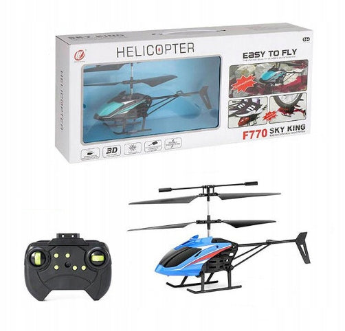 RC Sky King Helicopter F770 Easy to Operate Drone for Kids and Adults