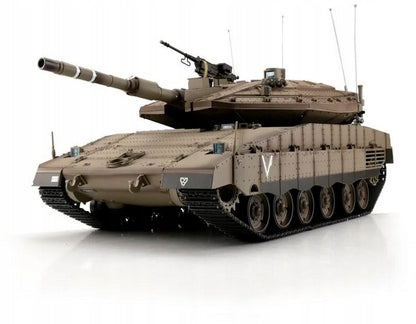 RC Tank - HENG LONG IDF Merkava - ASG Cannon - IR - Sound - Smoke - Metal