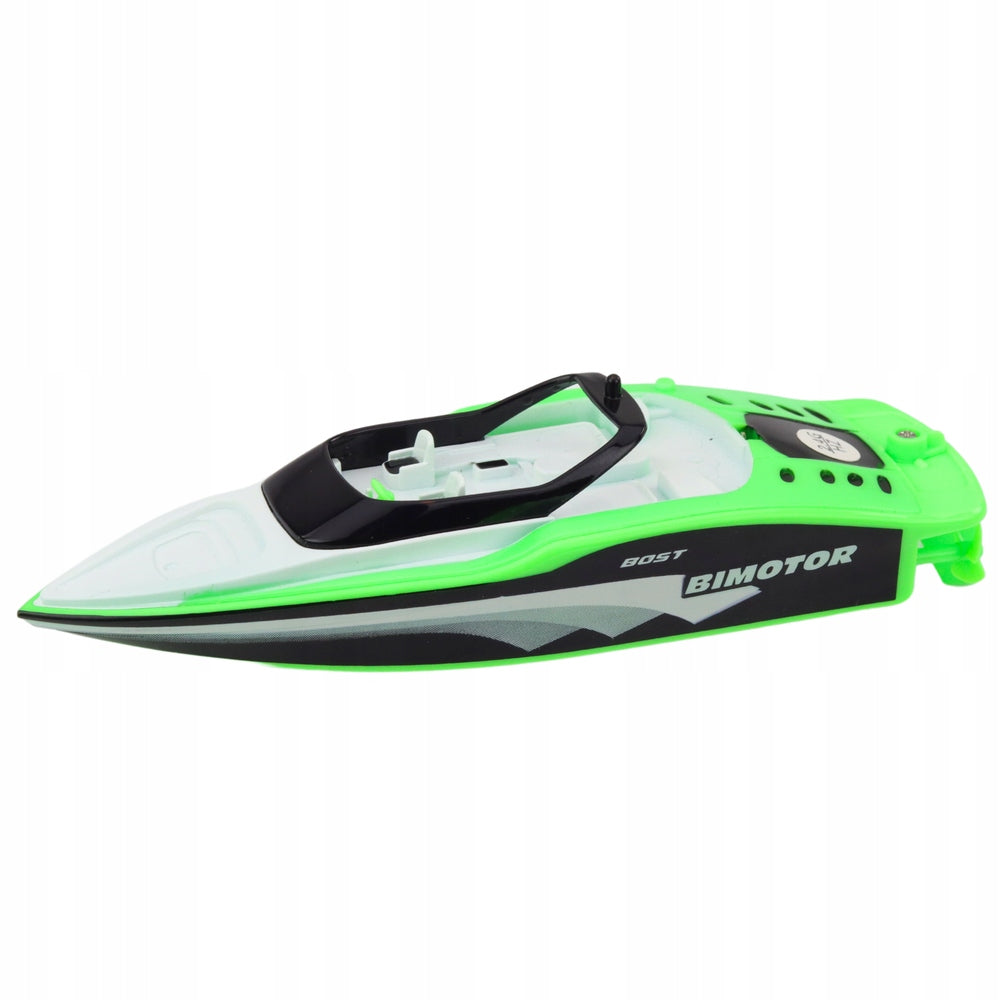 RC motorboat 15cm 85x75 mm Lean Toys Kid's age 3＋ years