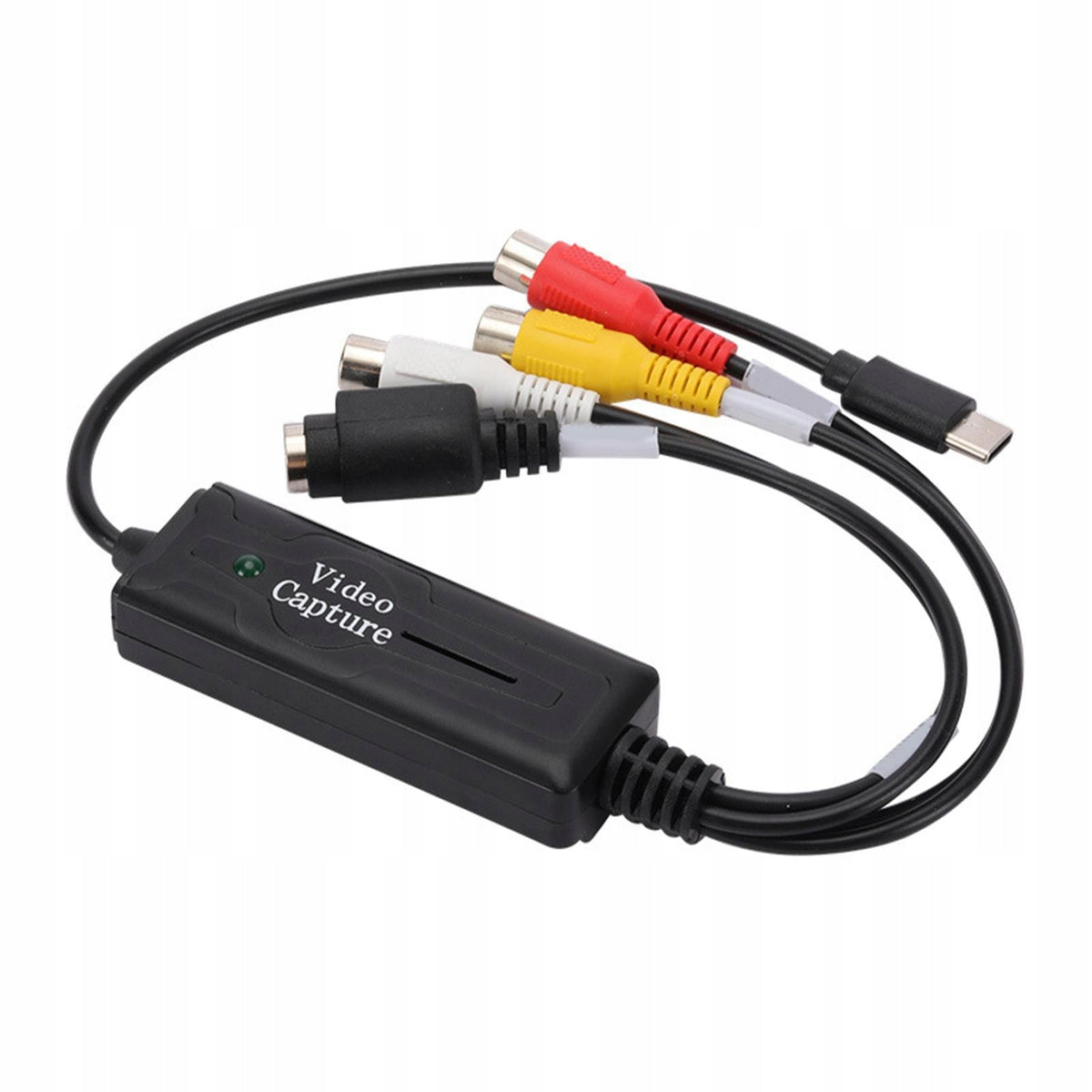 RCA to USB Digital Converter via USB 3.1 Port Audio Capture to Standard DVB-T2