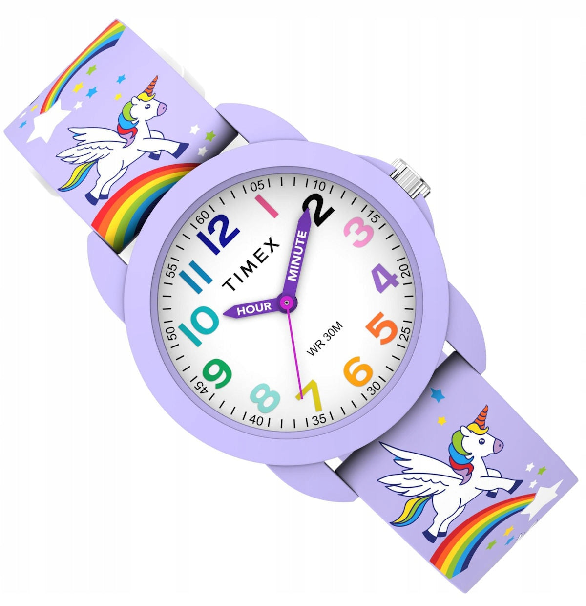 READABLE CLASSIC CHILDREN'S WATCH TIMEX UNICORN TW2Y59600 SILICONE