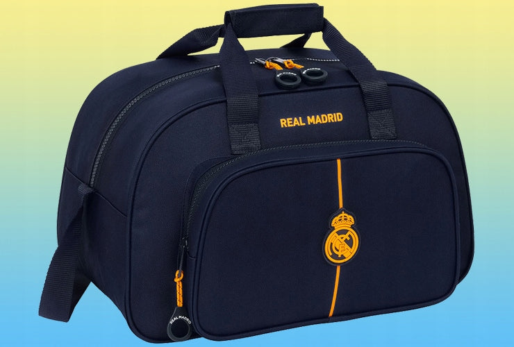 REAL MADRID FITNESS BAG SPORTS TRAVEL SEASON 24/25 DARK-BLUE EAN (GTIN) 8412688574629