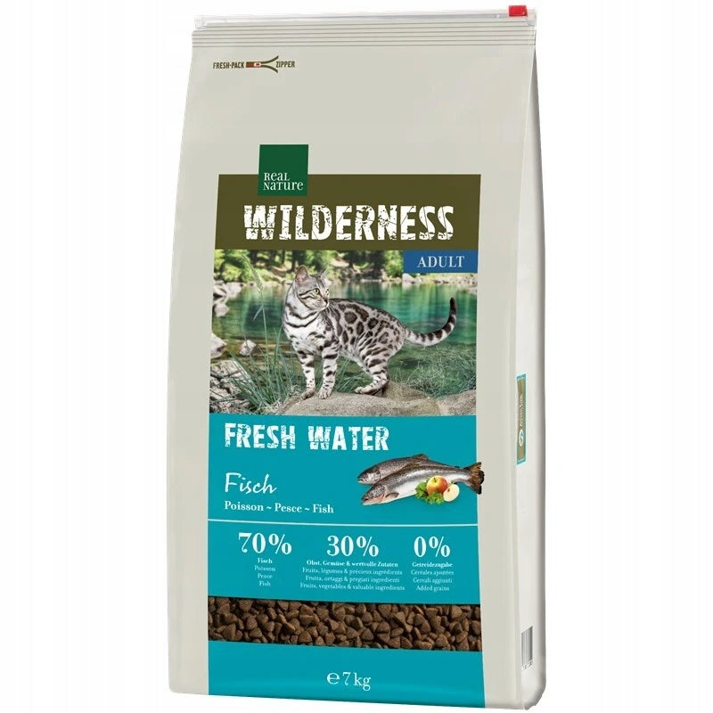 REAL NATURE Wilderness Adult Fresh Water Fish 7 kg