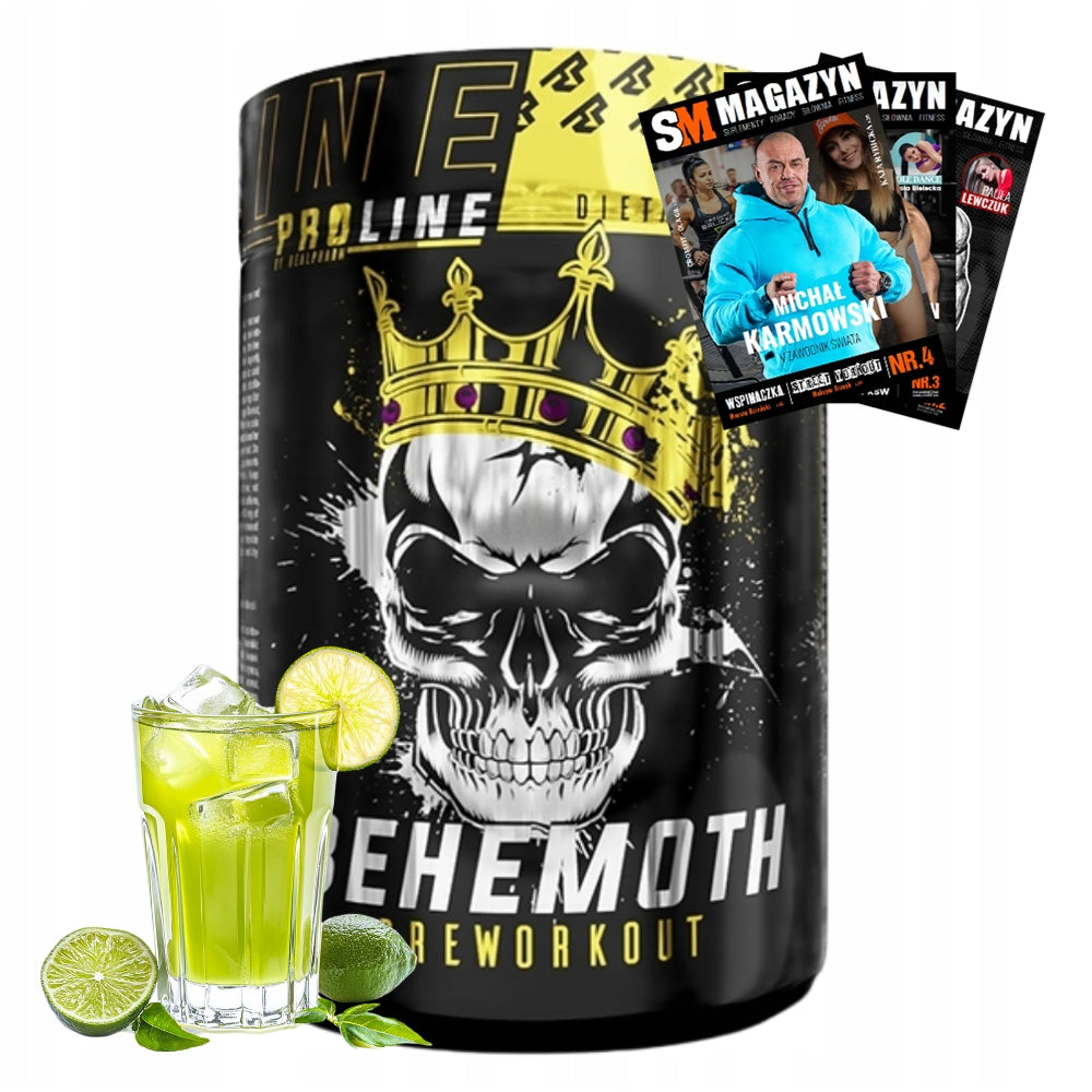 REAL PHARM BEHEMOTH 500 g MULTI-COMPONENT PRE-WORKOUT FORMULA