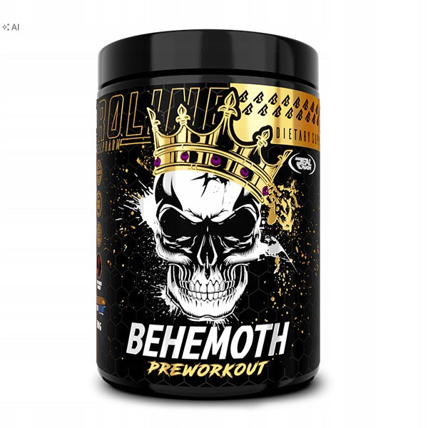 REAL PHARM BEHEMOTH 500g PRE-WORKOUT CONDITIONER PUMP STRENGTH ORANGE