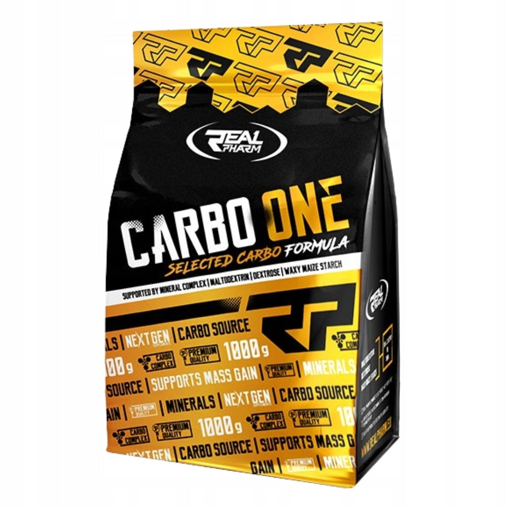 REAL PHARM CARBOONE 1000 G CARBO ENERGY COALS + nowmax 25 g ISOTONIC DRINK Manufacturer code REALPHARMCARGRE
