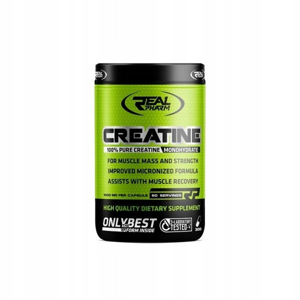 REAL PHARM CREATINE MONOHYDRATE 300 CAPS CREATINE MONOHYDRATE CAPSULES