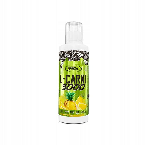 REAL PHARM L-Carnitine 3000 Liquid 500ml | Weight reduction | Fat burner Expiration date at least six months from the date of purchase