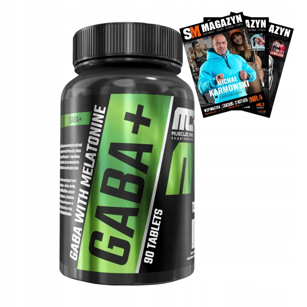 REAL PHARM MUSCLE CARE GABA PLUS 90 tab MELATONIN REGENERATION FATIGUE