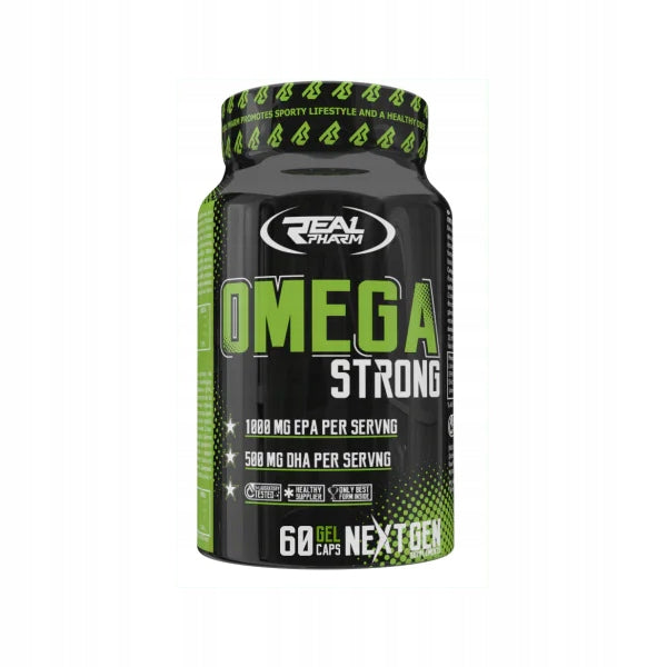 REAL PHARM OMEGA STRONG 60 KAP 500epa/250dha BRAIN HEART IMMUNITY