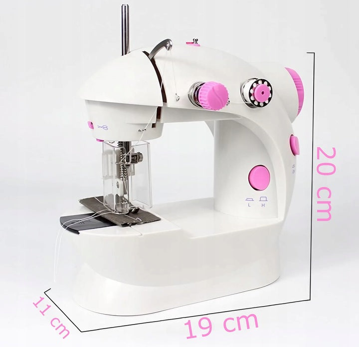 REAL SEWING MACHINE for CHILDREN with FINGER GUARD + AKCESORIA 2025 Brand no brand