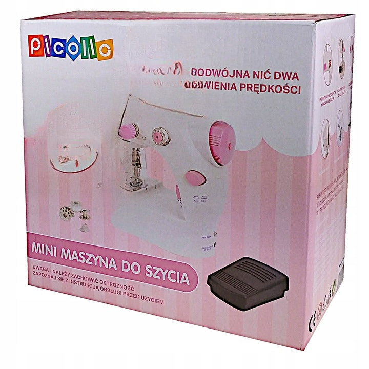 REAL SEWING MACHINE for CHILDREN with FINGER GUARD + AKCESORIA 2025 Functions thread tension adjustment