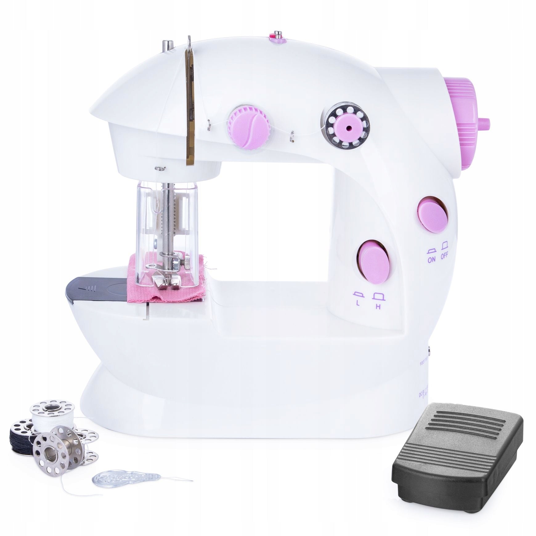 REAL SEWING MACHINE for CHILDREN with FINGER GUARD + AKCESORIA 2025 Manufacturer code cruiste-59000667