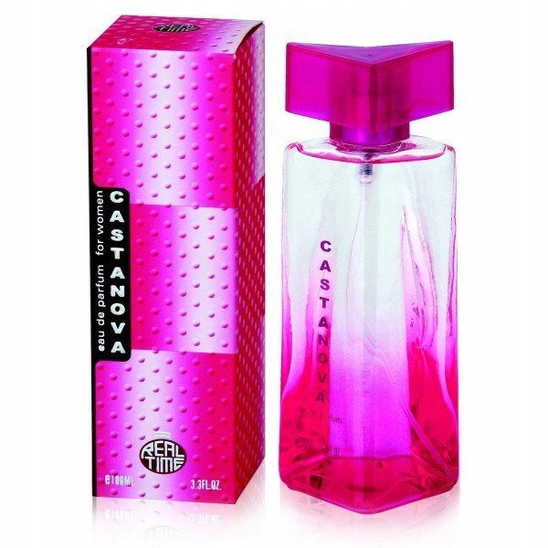 REAL TIME EDP WOMAN CASTANOVA 100ML EAU DE PARFUM FOR WOMEN FRESH FRAGRANCE