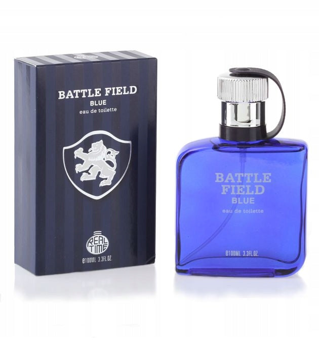 REAL TIME EDT MEN BATTLE FIELD BLUE 100 ML – FRESH MASCULINE EVERYDAY FRAGRANCE