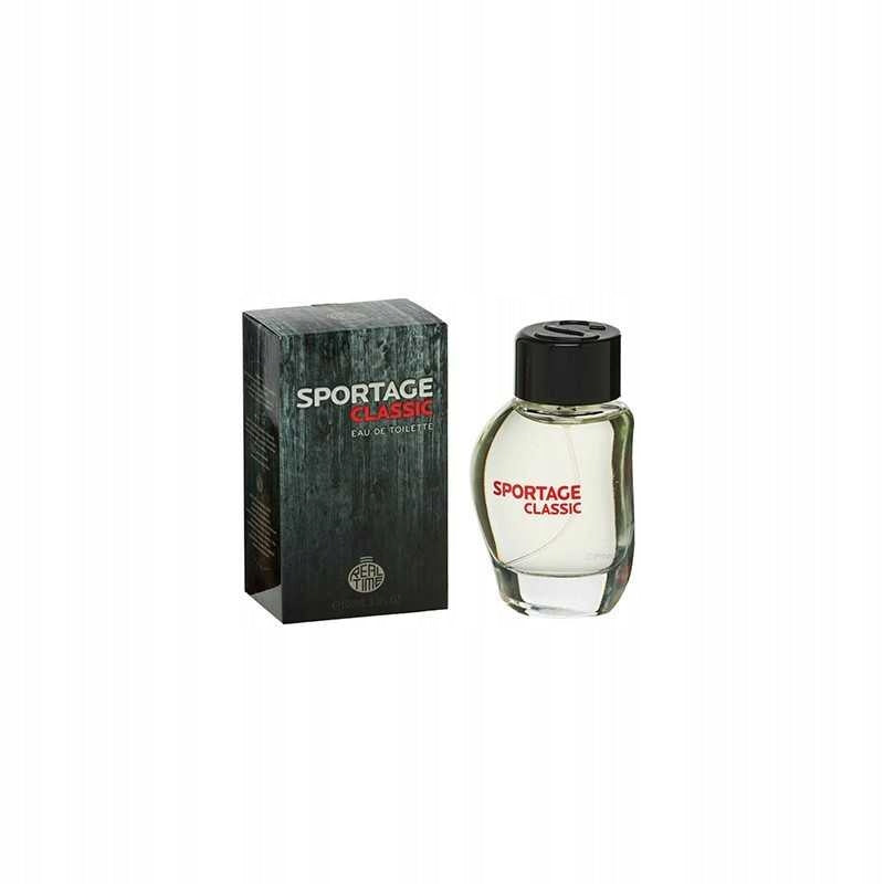 REAL TIME EDT MEN SPORTAGE CLASSIC 100ML EAU DE TOILETTE FOR MEN FRESH Packaging status original